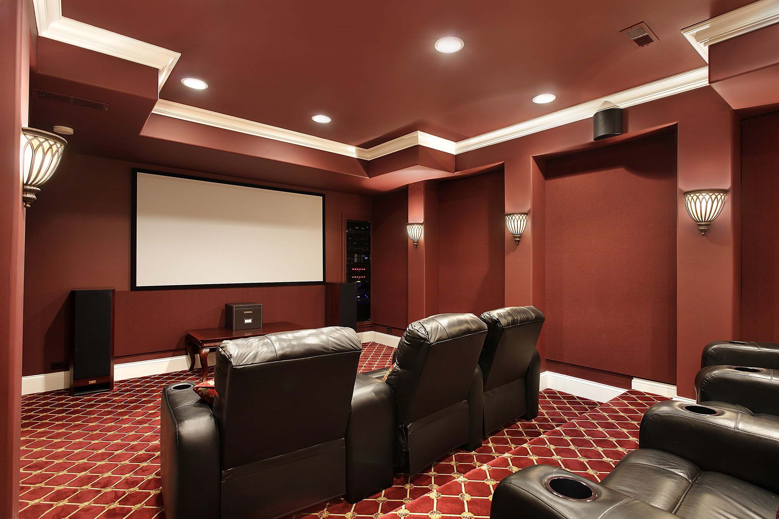 Simple Home Theater Design Online for Small Space