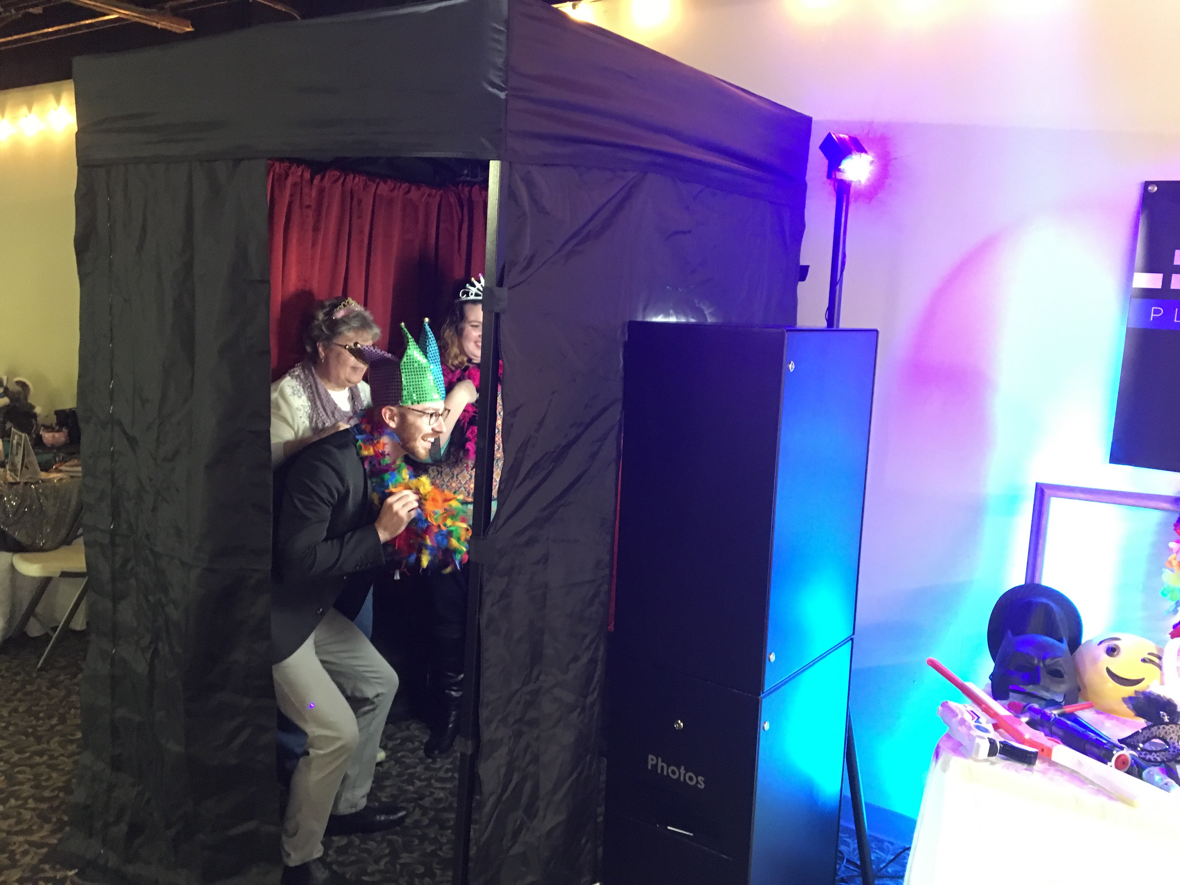 The Added Touch Bridal Show 2017 Photo Booth Setup