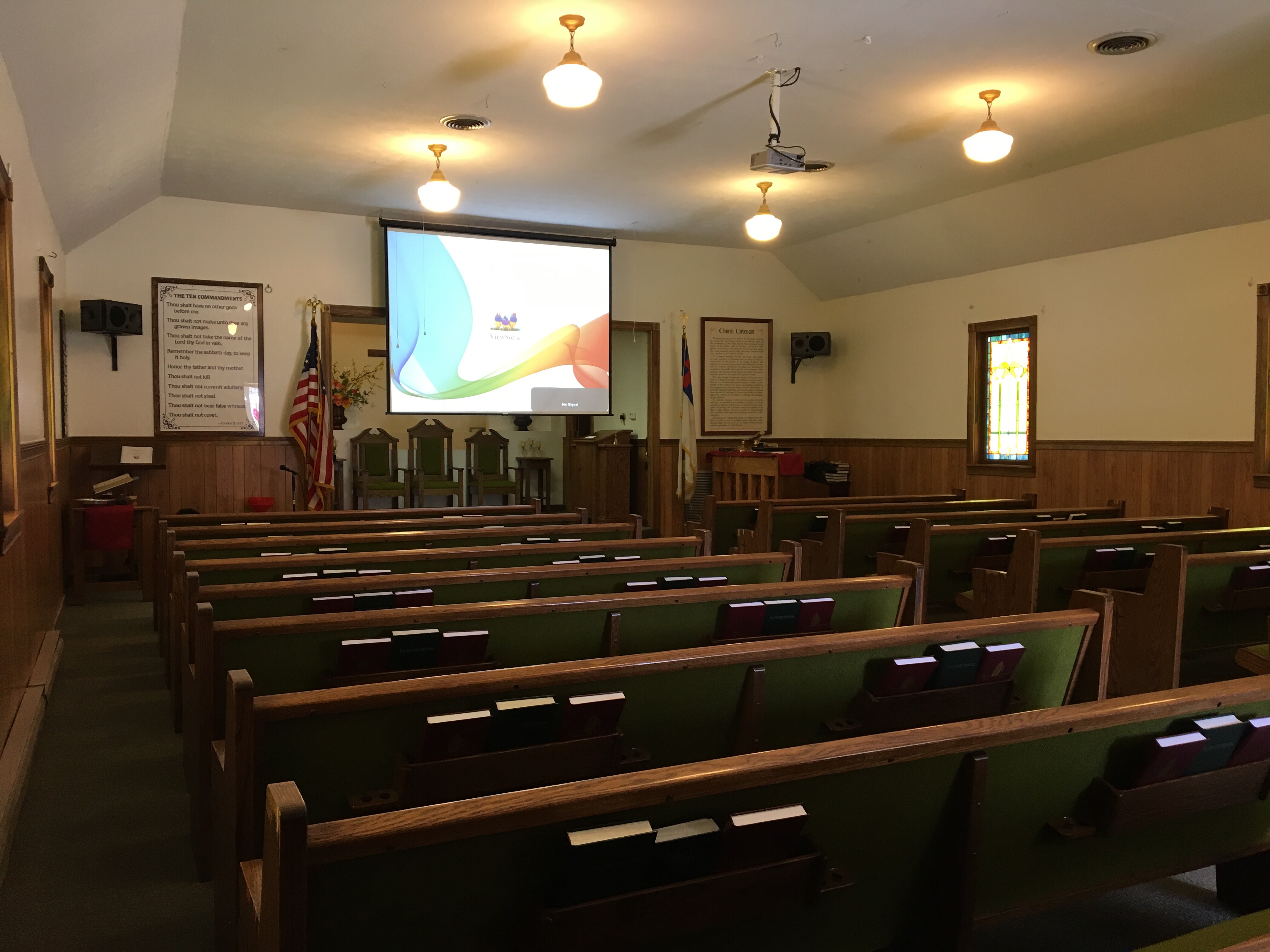 Conway Baptist Church Projector Installation