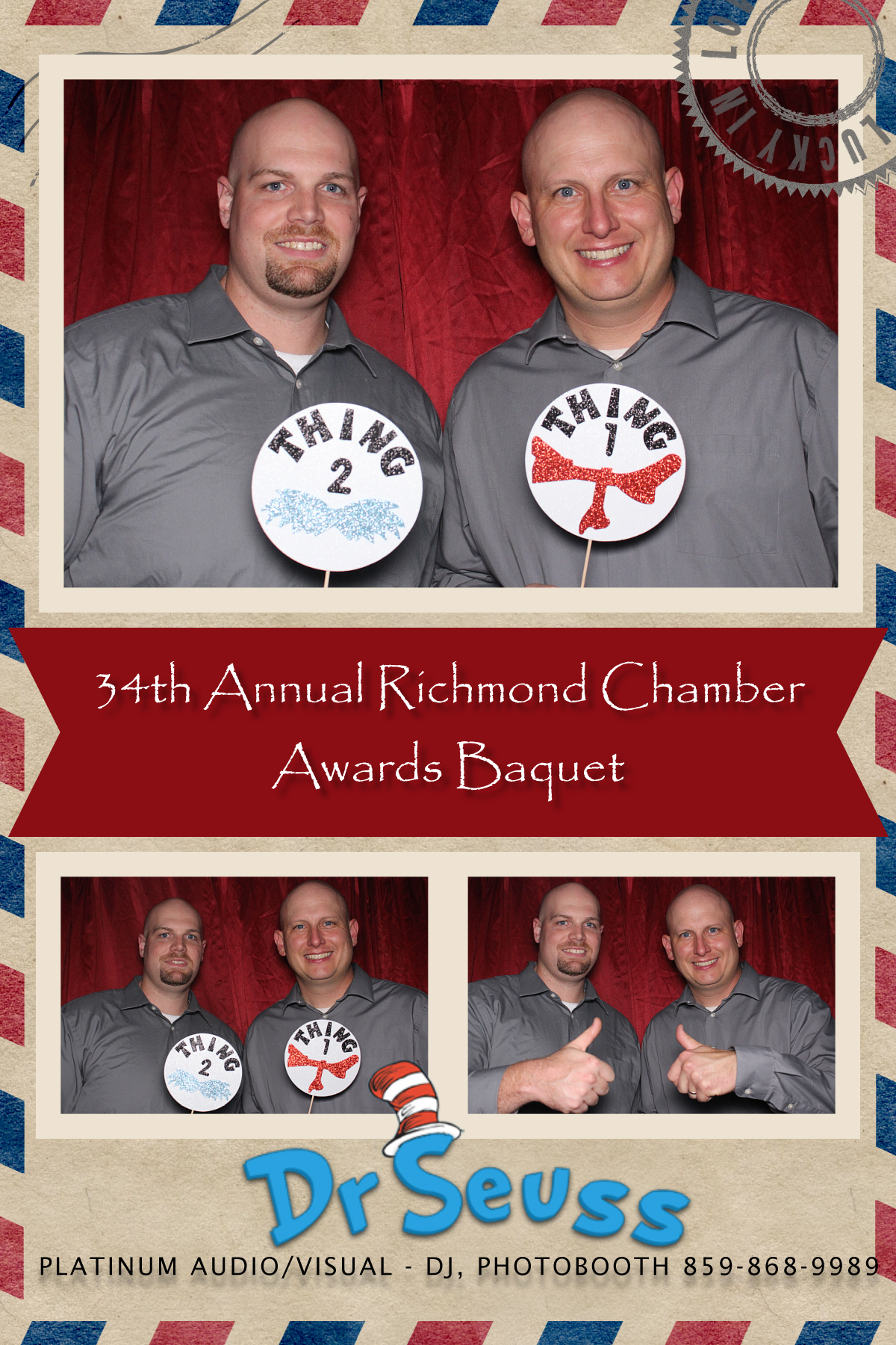 Richmond Chamber Banquet 2018 Photo Booth Event