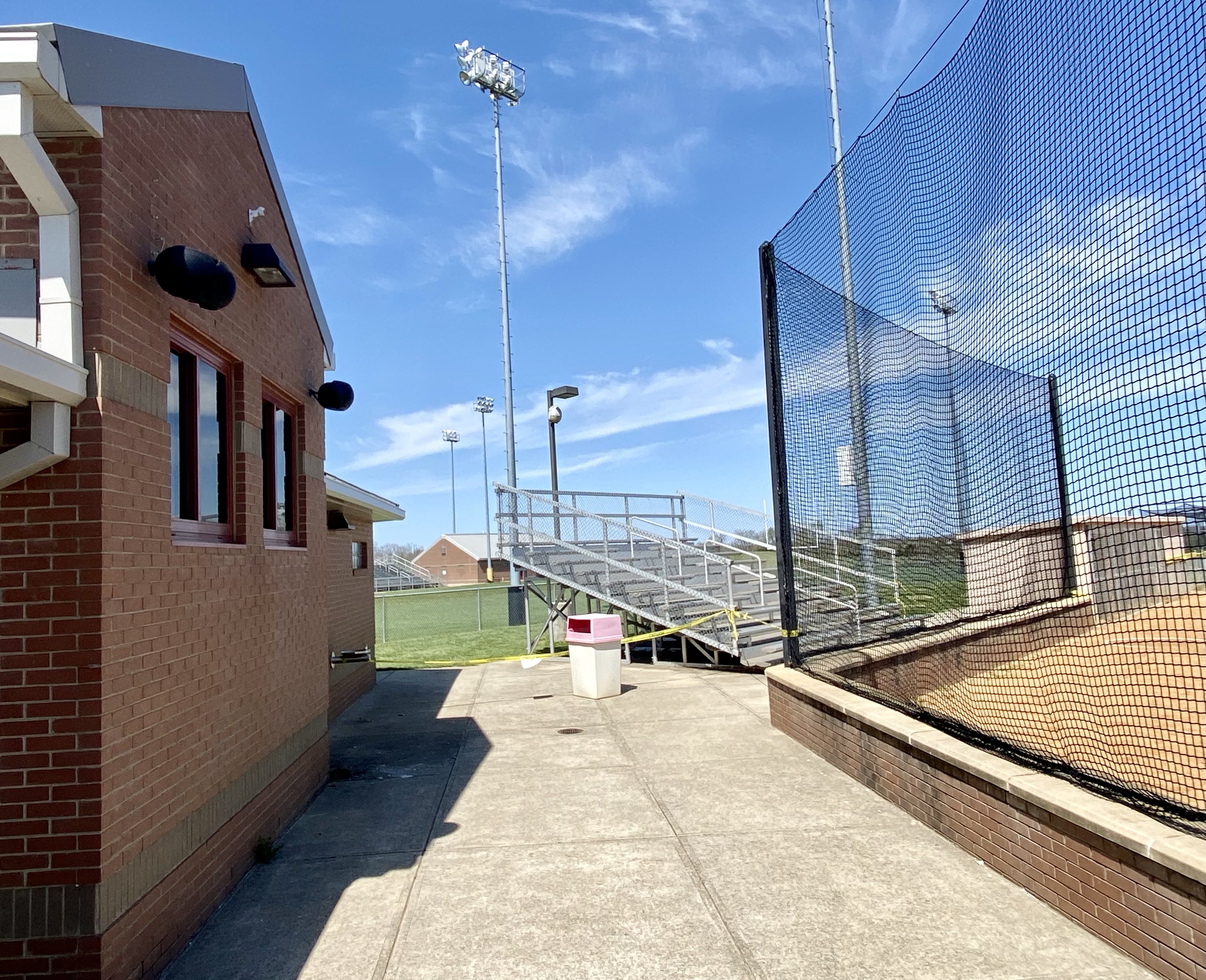 Michael Caudill Middle School Softball Sound System Installation • Richmond, Kentucky