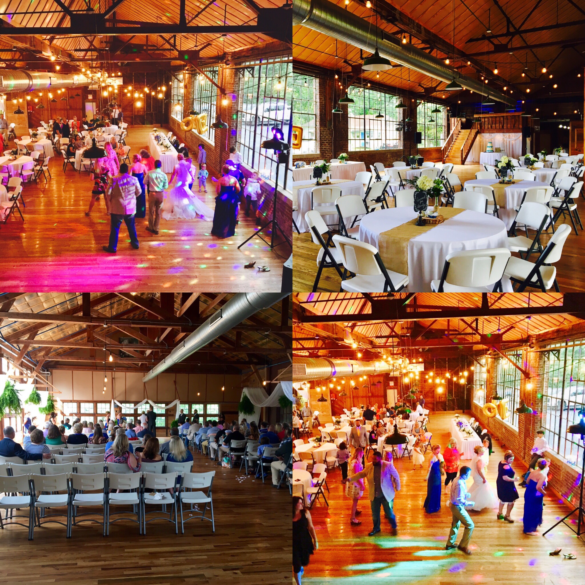 Providing DJ Services for the Childress Wedding