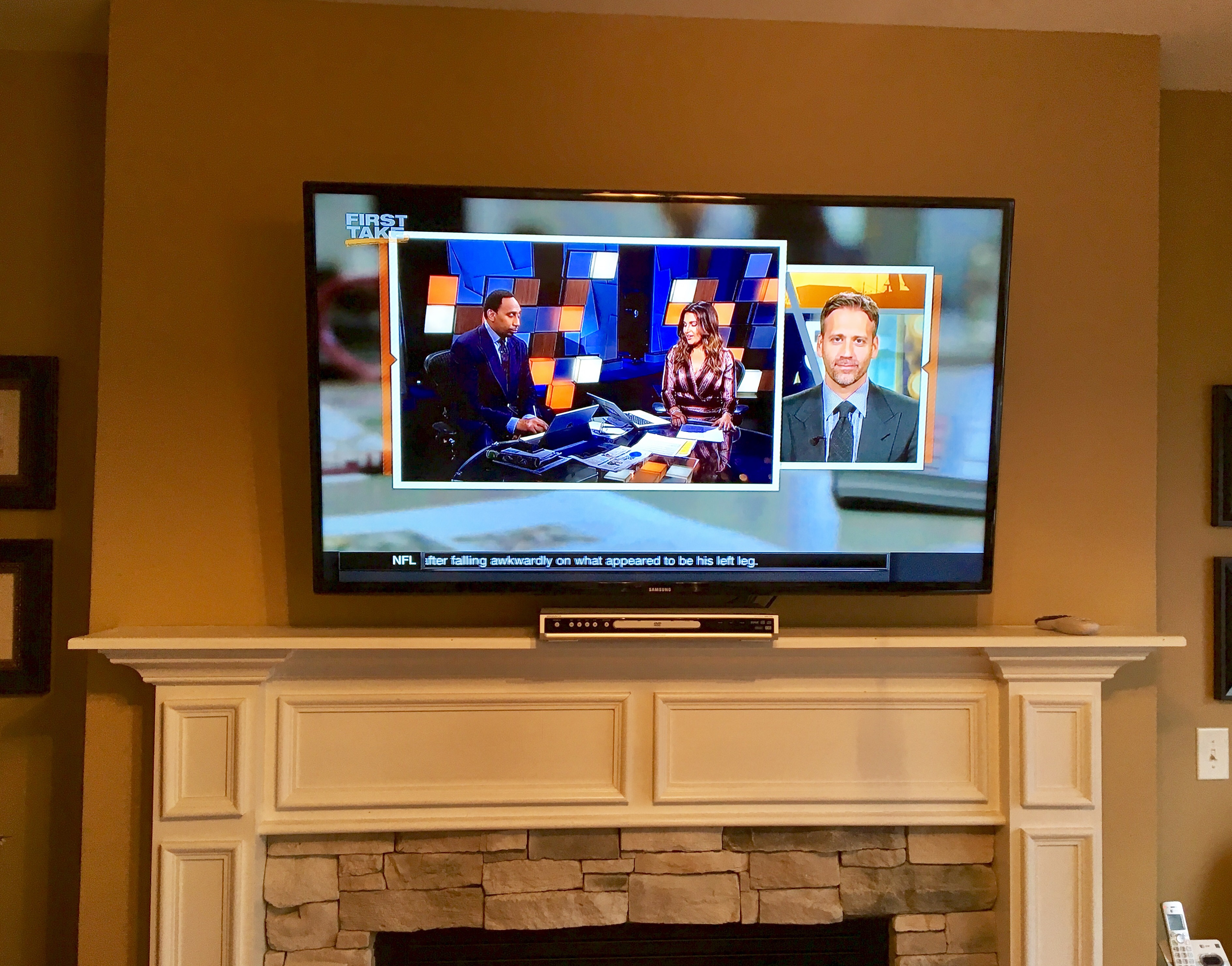 Fireplace TV Mounting in Richmond, Kentucky 
