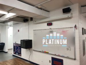 Madison Southern High School Basketball Sound Install