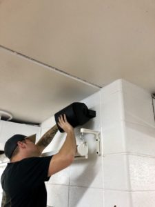 Madison Southern High School Basketball Sound Install