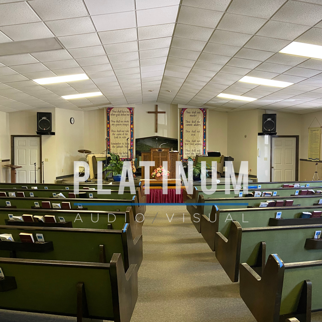 Conway Tabernacle Church of God Conway, KY Sound Installation