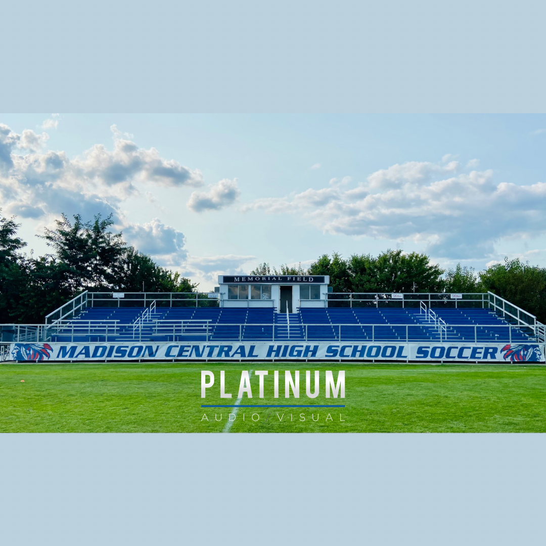 Madison Central High School Soccer Sound System Installation • Richmond, Kentucky