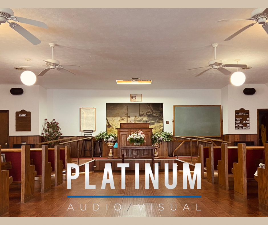 Southside Christian Church in Beattyville KY • Sound System Installation