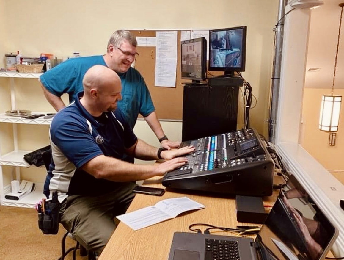 First Christian Church Berea Kentucky Audio Visual Install